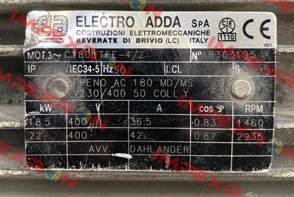 Type C 180 LTFE-2/4 Electro Adda